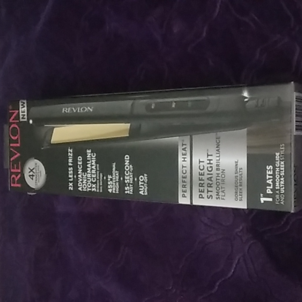 Revlon perfect straight smooth brilliance flat iron